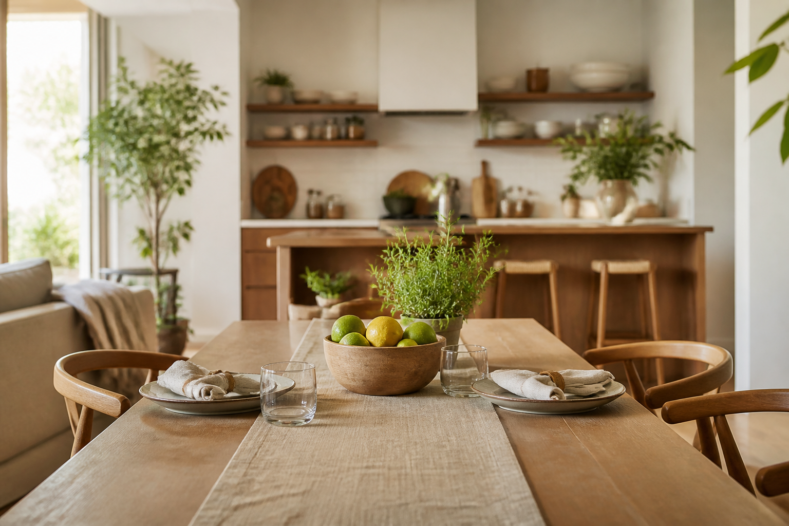 A practical gift in a new kitchen