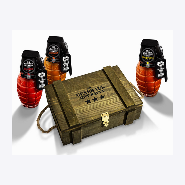 Hot sauce flight