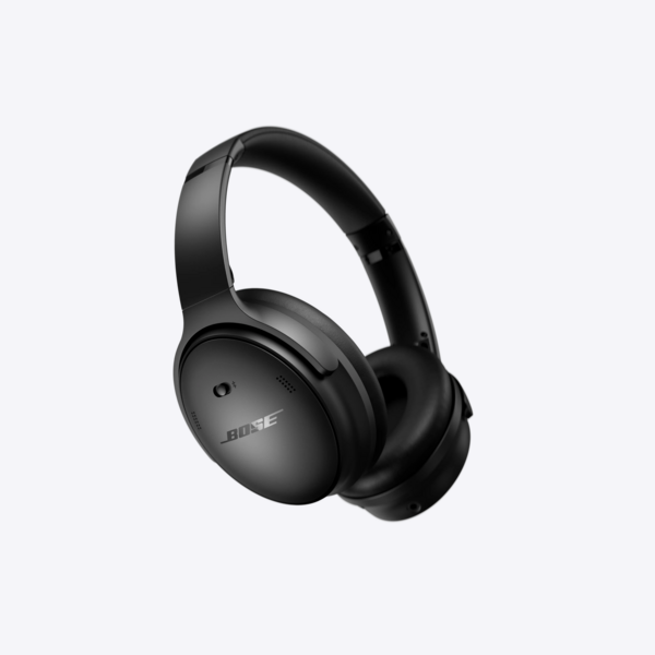 Over-ear noise-cancelling headphones