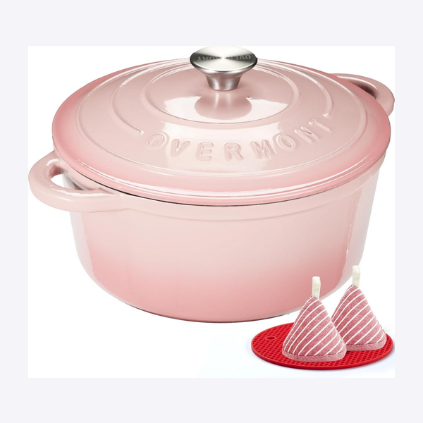 5.5-quart enameled Dutch oven