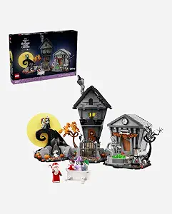 LEGO Disney Tim Burton's The Nightmare Before Christmas Decor Building Set, 21351