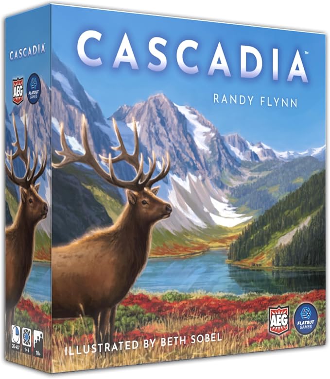 Cascadia, Award-Winning Cozy Nature Board Game Set in the Pacific Northwest