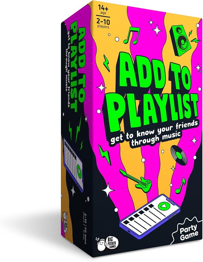 Big Potato Add to Playlist: The Simple and Fun Music Party Game
