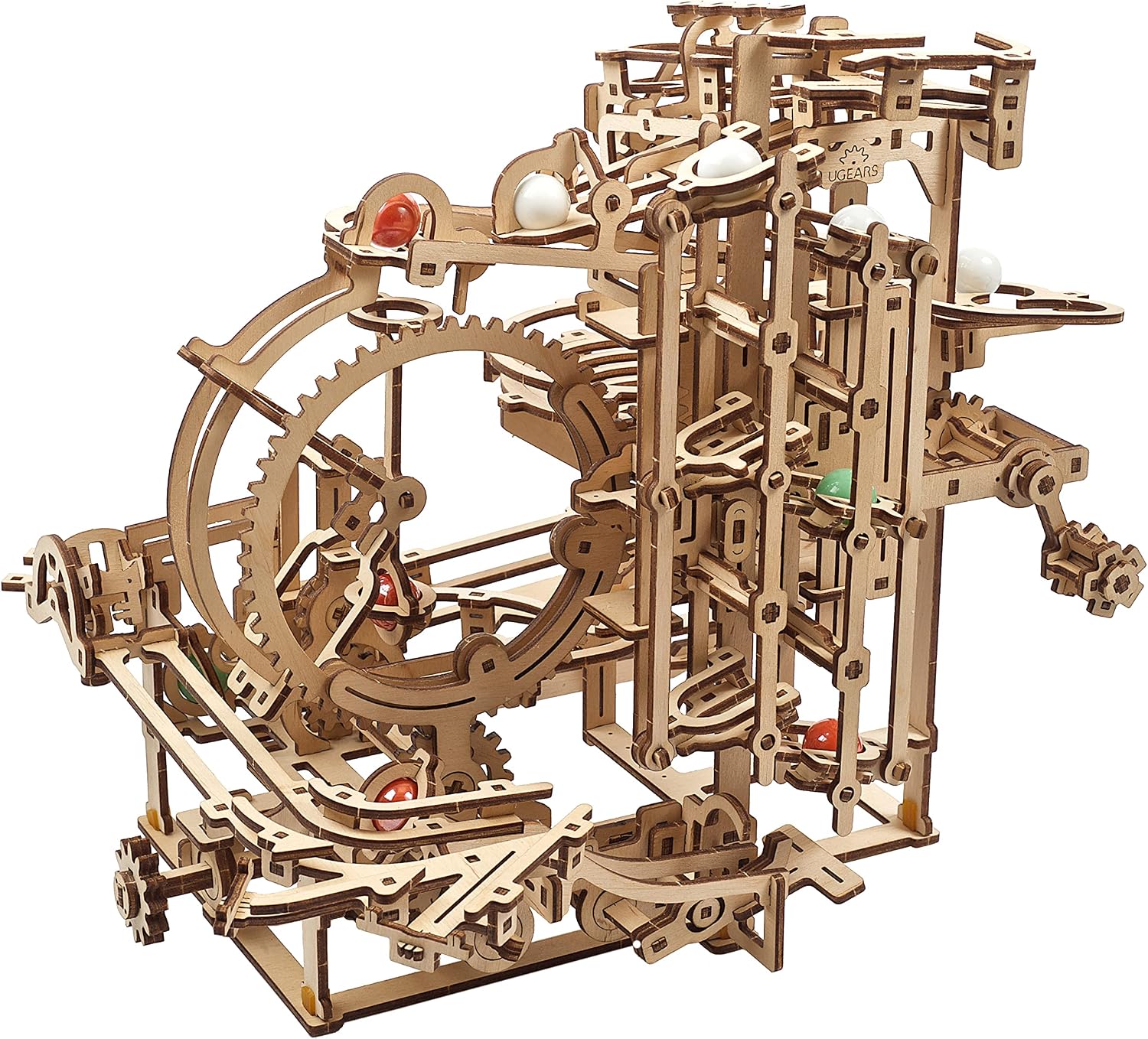 UGEARS Marble Run Stepped Hoist Model Kit