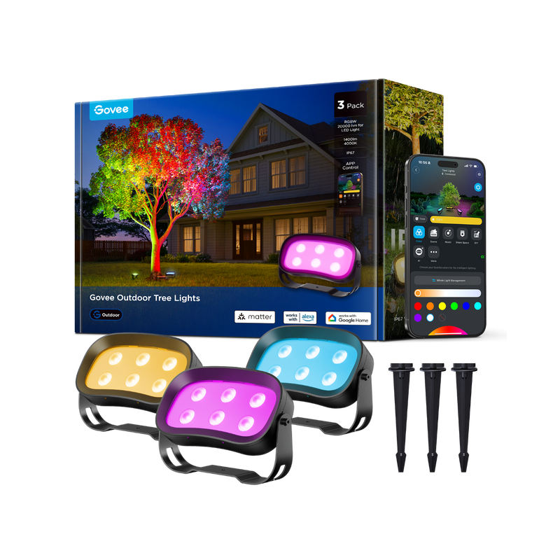 Govee Outdoor Tree Lights 3-Pack
