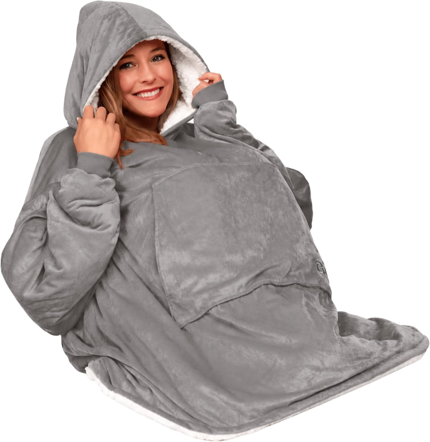 THE COMFY Original Sherpa Wearable Blanket Hoodie