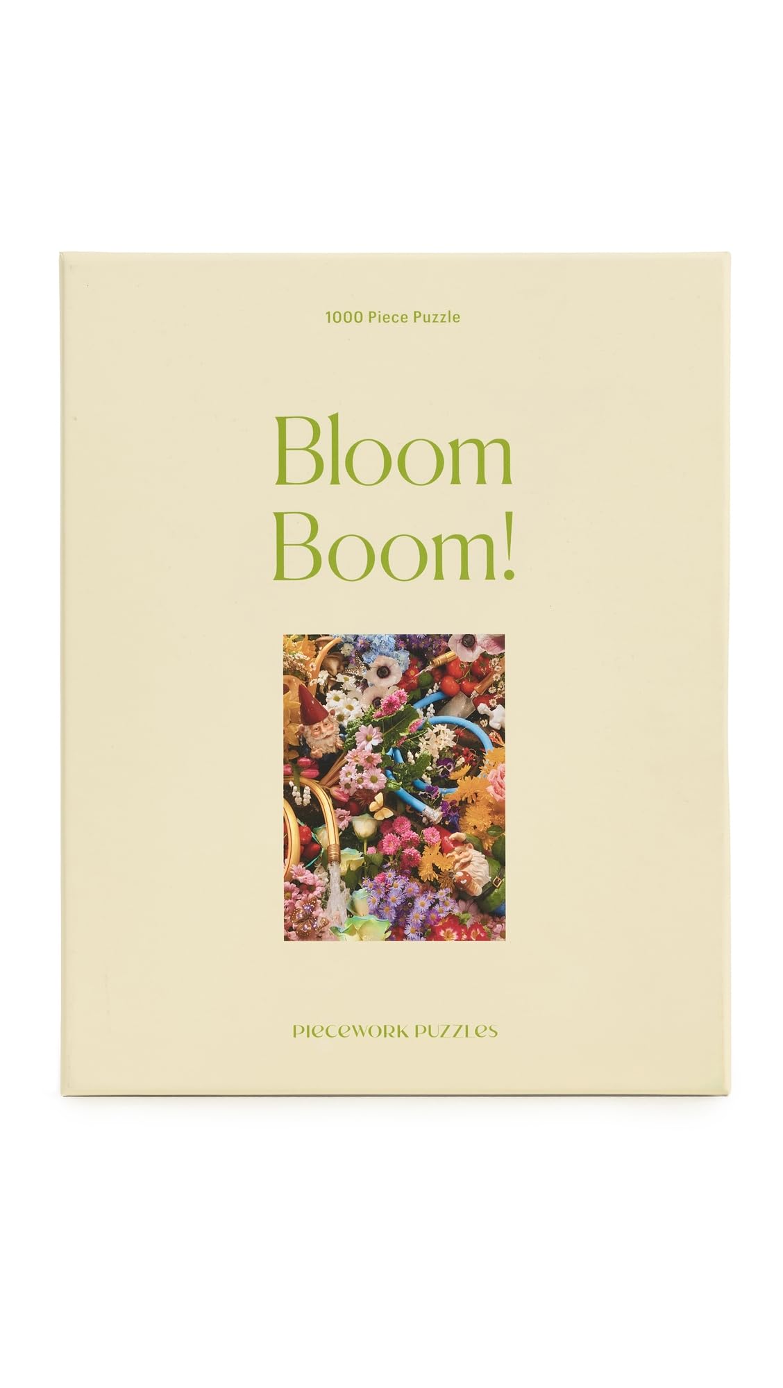 Piecework Bloom Boom! 1000 Piece Puzzle for Adults, Challenging Floral Jigsaw Puzzle, Soft-Touch Pieces, Jigsaw Collectable and Gift - 19.25 x 26.6 inches