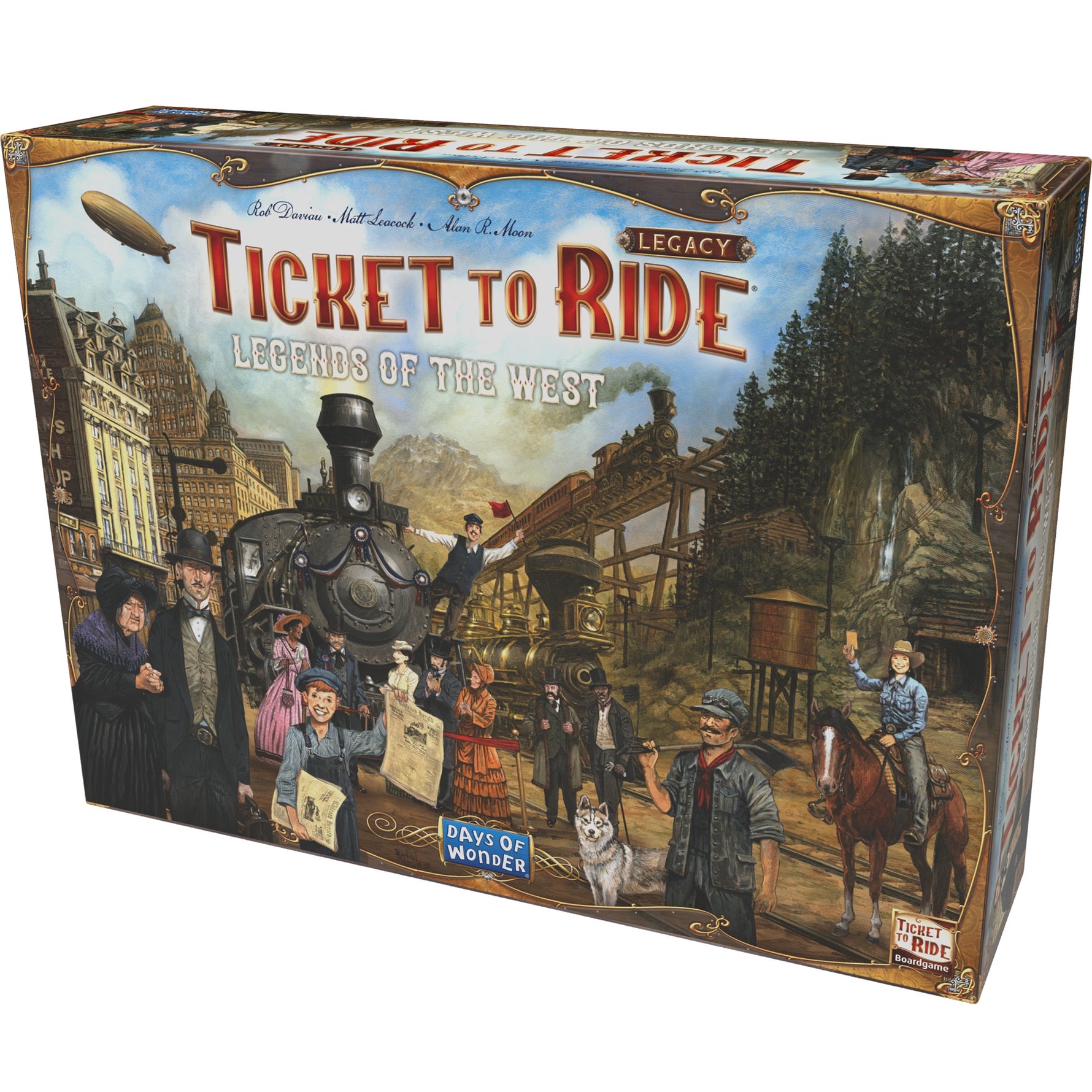 Asmodee Ticket to Ride Legacy: Legends of the West Board Game
