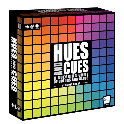 HUES and CUES Color Guessing Board Game