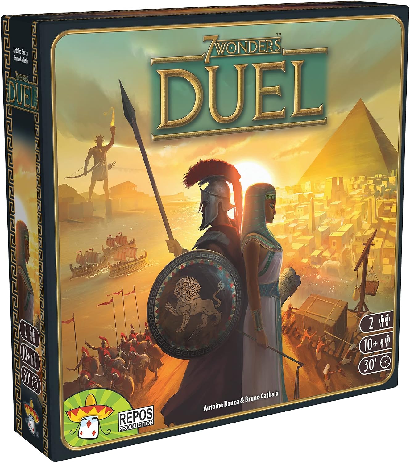 Asmodee 7 Wonders Duel Board Game Base Game