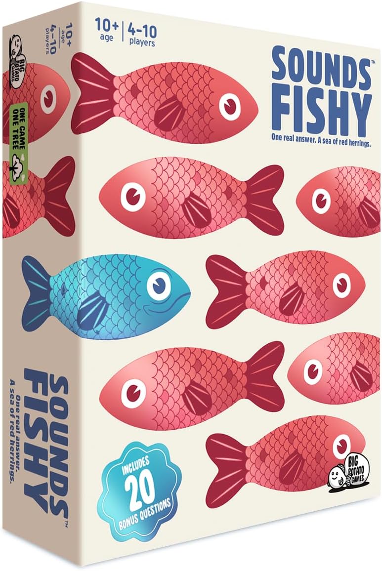 Sounds Fishy Amazon Exclusive Trivia Party Game