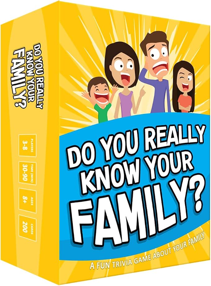 Do You Really Know Your Family? Card Game